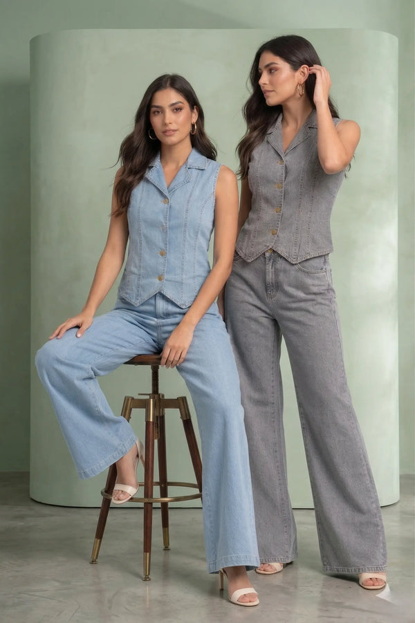 Denim Coord Set