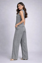Urban Muse Grey Denim Co-ord Set