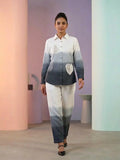 Midnight Ombre Cotton Linen Co-Ord Set
