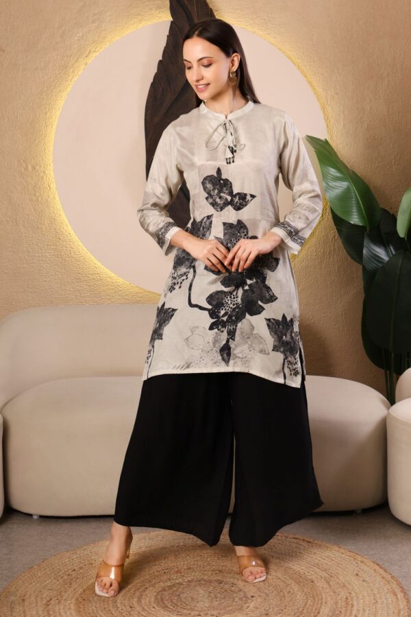 “Ivory Noir” Co-ord Set