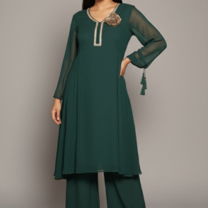 Bottle Bloom Kurti Ensemble