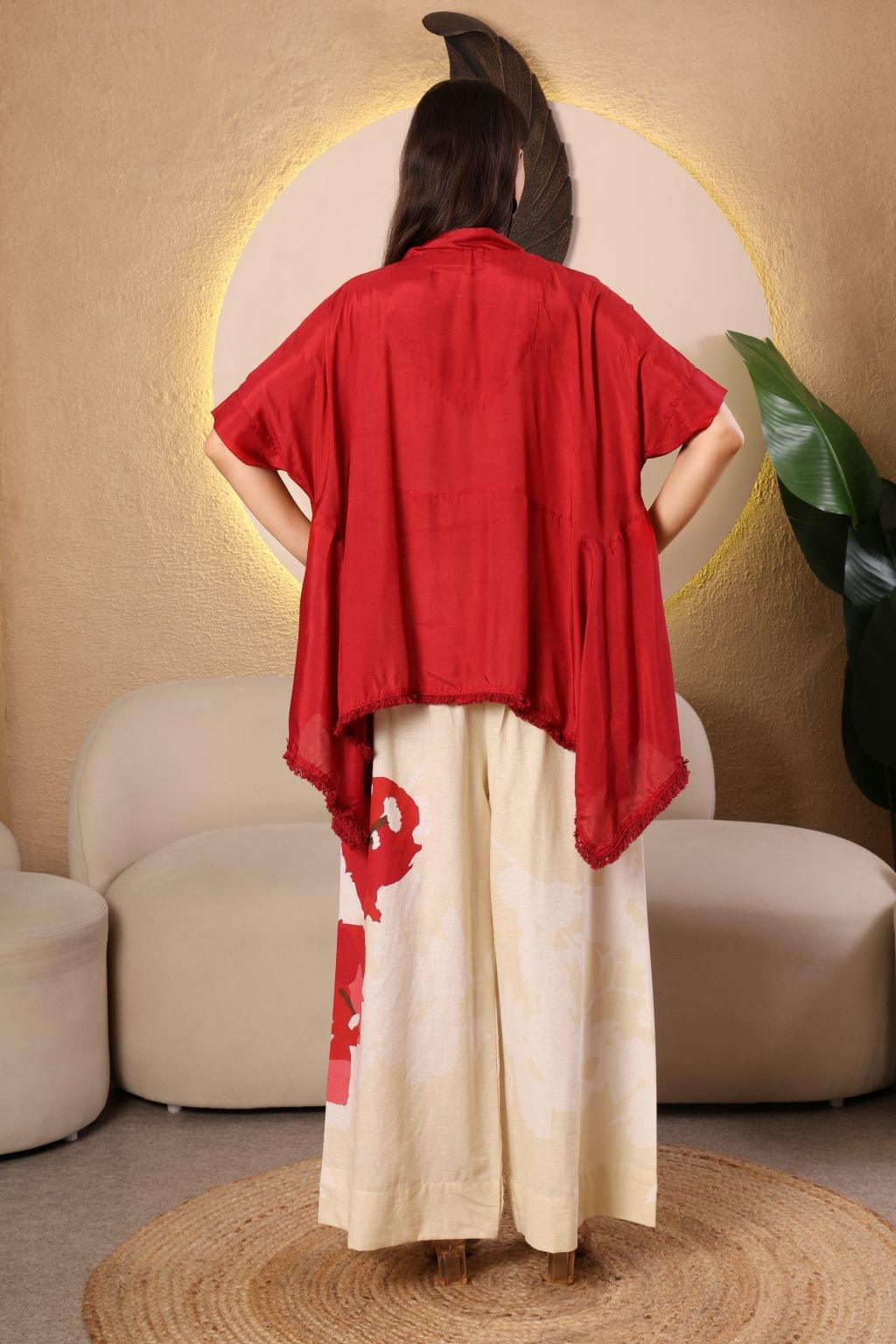 “Ruhani Rouge” Kaftan Co-ord Set - Image 5